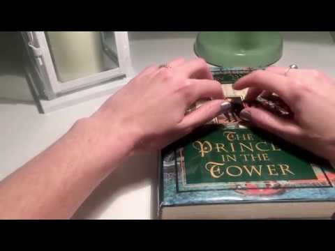 ASMR “The Princes in the Tower” by Alison Weir, whispered flip through