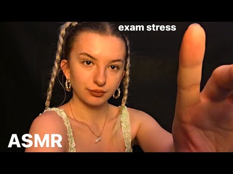ASMR: positive affirmations & personal attention for exam stress! + some advice