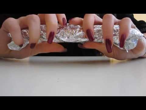 ASMR: scratching and nail resistance with a banana - dani 89 (video 33)