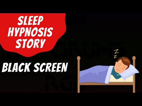 Bedtime Story for Adults to Sleep Guided Meditation Confusion Hypnosis BLACK SCREEN 30 Minutes