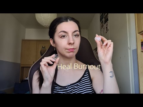 ASMR Reiki for Burnout ｜ Soft spoken, hand movements, tapping, crystal healing