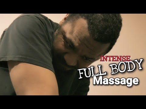 [ASMR] Full Body Massage with Gloves **INTENSE**
