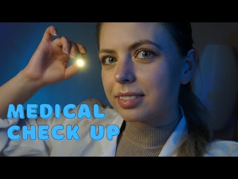 [ASMR] 🩺 Relaxing medical check up | Layered sounds, latex gloves, keyboard tapping, soft spoken