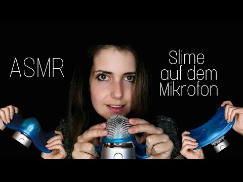ASMR SLIME TIME💞 Schleim auf dem Mikrofon | Unterwasser Gefühl | sticky, crunchy (german/deutsch)