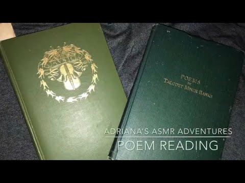 ASMR Poem Reading & Book Sounds