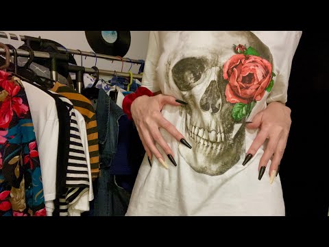ASMR Agressive Scratching Shirt & Tapping nails & sons urbanos