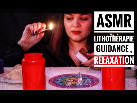 ASMR 💎🌙 Lithothérapie - guidance - relaxation- méditation 🧘‍♀️ - Attention Personnelle 🥰