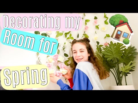 Decorating my Room for SPRING!🌸