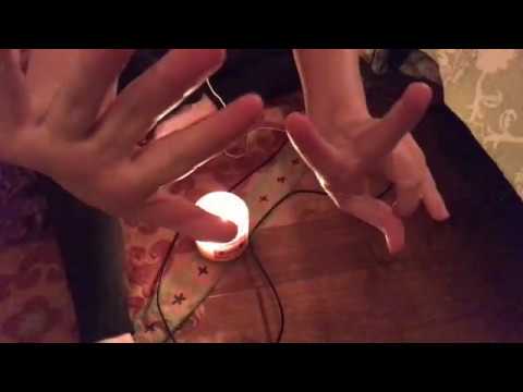 Candlelight Countdown ( Bells, Tapping, Hand sounds, Visuals) (ASMR)