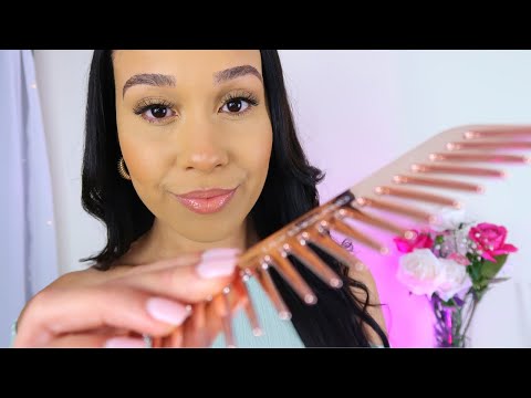 ASMR Pure Pampering For Sleep Hair brushing Skincare & Facial W/ Layered Sounds