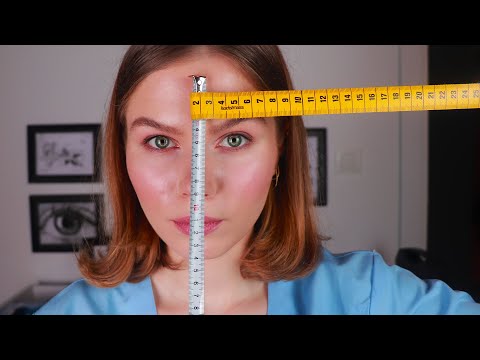 [ASMR] Doctor Lizi Measuring Your Face. Medical RP, Personal Attention