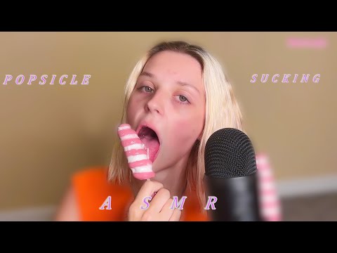 ASMR-Popsicle Sucking With Girlfreind Roleplay