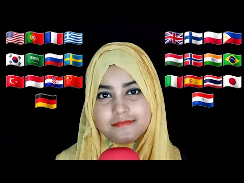 ASMR How To Say "Follow Your Heart" In Different Languages