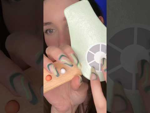 Doing your hair with wooden items! #asmr #shortsvideo #shorts #hair