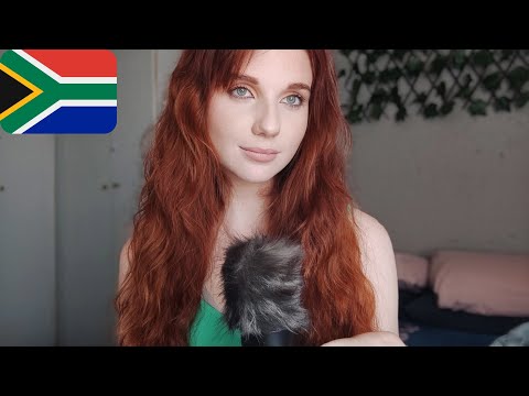 ASMR | Teaching You Afrikaans Words (counting & more) 🇿🇦💚