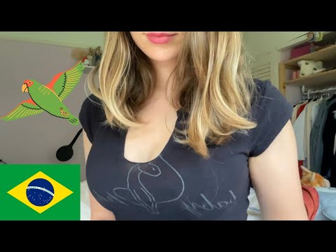 ASMR- Singing you to sleep with Brazilian songs 🇧🇷😴💕