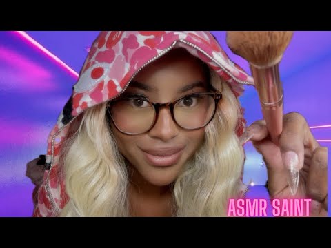 ASMR |OBSESSED Friend does your Makeup |Roleplay