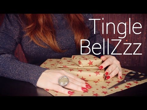 Wrapping Gifts ASMR | Cutting, Tapping, Tape & Tinsel