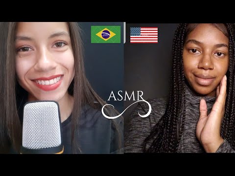 ASMR•COLLAB| SOFT SPOKEN| WHISPERS| MOUTH SOUNDS- blue yeti