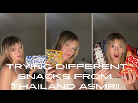 ASMR foods from Thailand!!