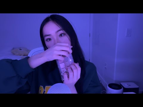 ASMR aggressive triggers, tapping, scratching