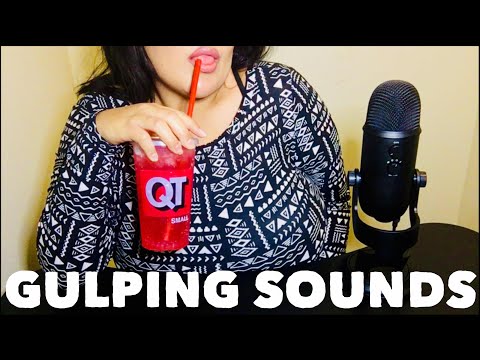 Drinking from a straw 🍹 | ASMR | Tasty Whispers