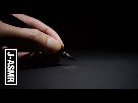 [音フェチ]万年筆 - Fountain Pen Writing Sounds[ASMR]