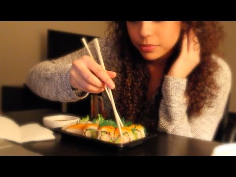| ASMR |🍴 *Tingley Sushi Meal* 🍣| Eating Sounds | Whispering |