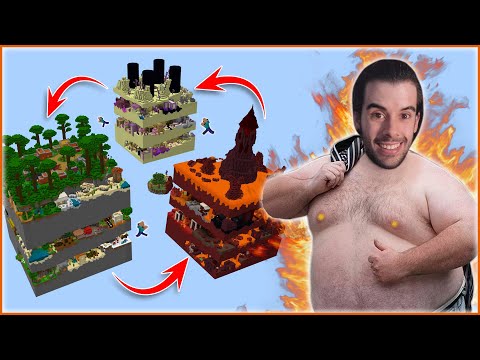 ASMR MOUTH SOUNDS MINECRAFT DIMENSION PARKOUR EN ESPAÑOL - SPEEDRUN RECORD