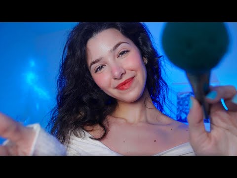 ASMR For Sleep ✨ Brushing Your Face Until You Fall Asleep