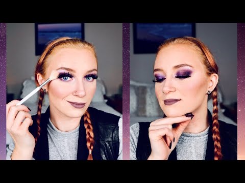 #COLLAB | Purple Monochromatic Makeup Challenge