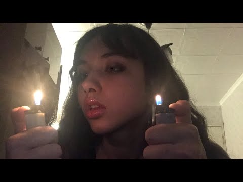 ASMR Sounds and light of lighters 🔦✨АСМР звуки и свет от зажигалок (no talking)😍