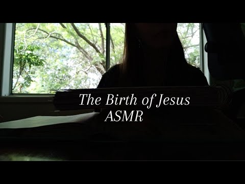 Christian ASMR | The Birth of Jesus | Luke 1 and 2 | Deep Ear Whispers, Mouth Sounds