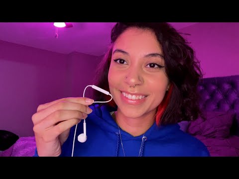 ASMR Apple Headphones Mic ~ Relaxing Triggers and Whispers
