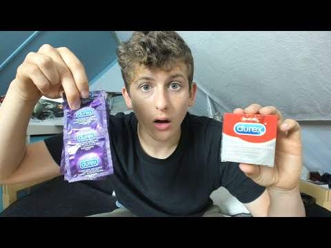 ASMR WITH CONDOMS(TRYING ON CONDOMS)| LOVELY ASMR S