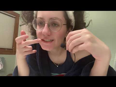 ASMR get unready with me!!