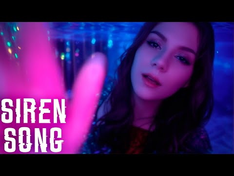 ASMR Siren's Lullaby 💎 Humming, Siren Singing, Underwater Sounds, Hand Movements, Touching Your Face