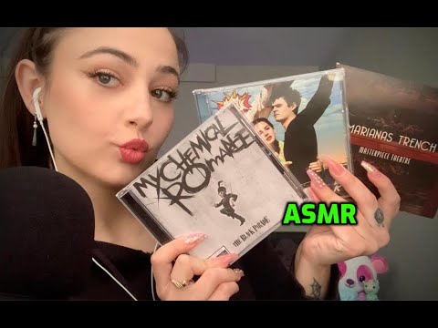 ASMR | CD Collection 💿🎶 | Plastic Tapping, Cardboard Tapping, Mic Triggers etc
