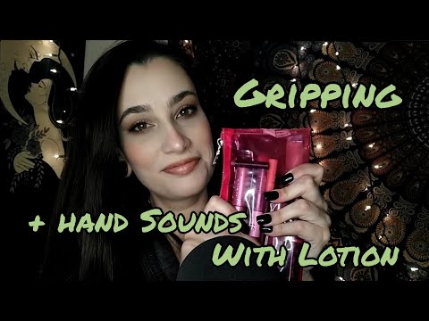 ASMR Fast & Aggressive Grasping / Gripping / Sticky Finger Tapping & Moisturized Hand Sounds 💦