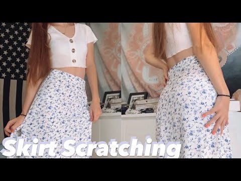 ASMR Skirt Scratching