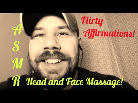 ASMR Head and Face Massage with Flirty Compliments!