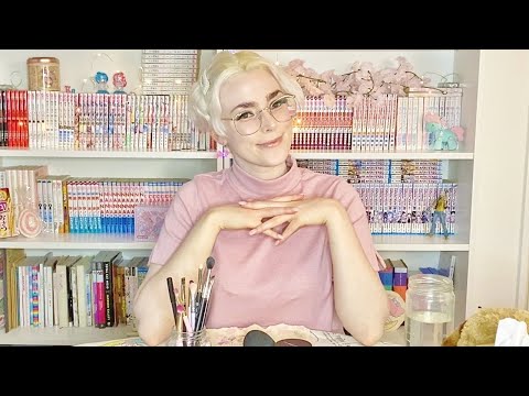 [ASMR] Attempting To Show You My Japanese Style Makeup Routine | Slow Gentle Whispering & Brushing 💄