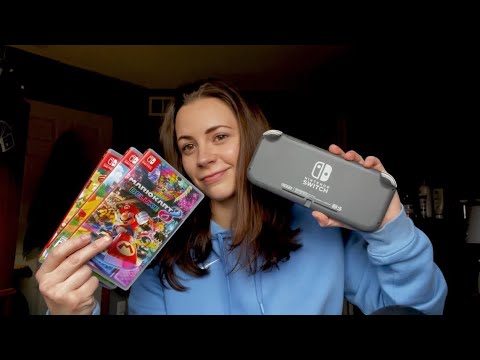 ASMR • Nintendo Switch • (Controller Sounds, Whispered)