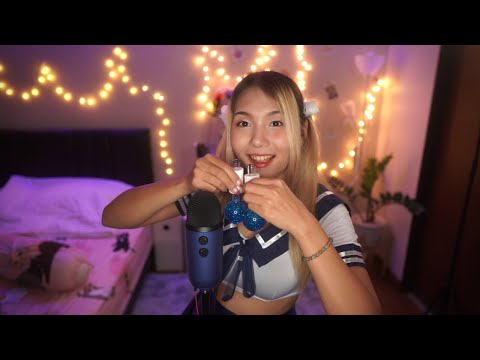 ASMR Thai School Girl Gives You the Tingles ✨ 15+ Triggers with Layered Mouth Sounds