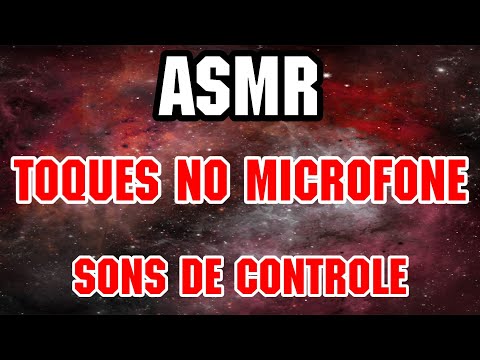 ASMR Sons de Controle e Arranhando(Scratching) o Microfone !