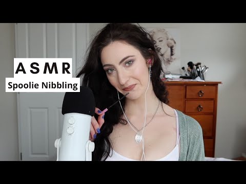 ASMR Spoolie Nibbling / Mouth Sounds