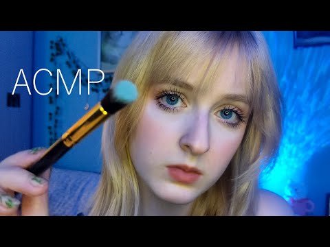 АСМР для сна | Медленный макияж | ASMR for sleep Slow makeup