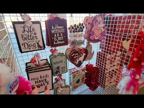 ASMR | Dollar Tree Valentine's Walk-Through 2023 (Whispered Voiceover)