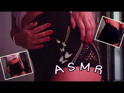 ASMR | Aggressive Fabric SCRATCHING on NEW shorts | Brain melting 😍🤤