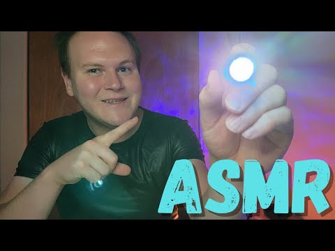 ASMR - Follow My Instructions For Sleep🌙 - Focus Test, Latex Gloves, Light Triggers, Tracing